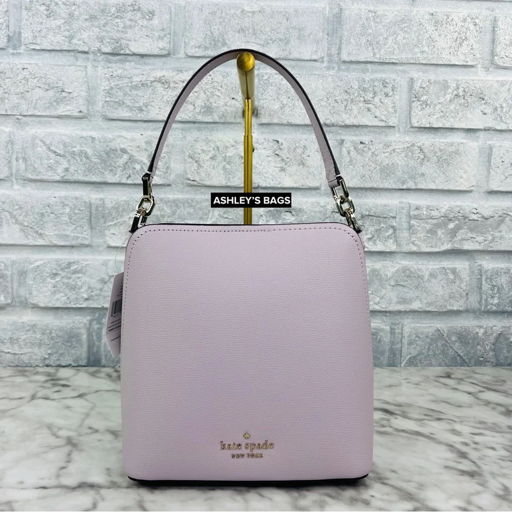 Kate Spade Darcy Bucket Bag Crossbody In Lilac Moon - Picture 2 of 11